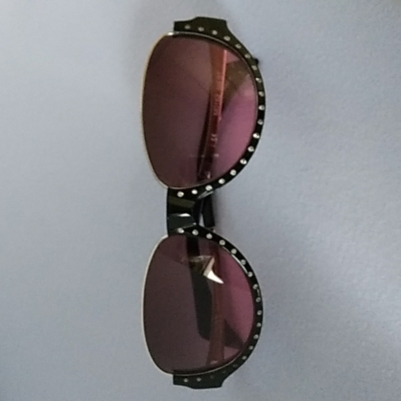 MIKLI SUNGLASSES BLACK ROSE GRADIENT Designer France Msrp $498 + - Picture 2 of 10